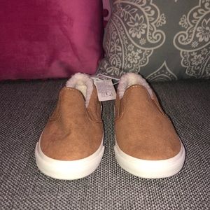 Kids Slip- On Camel Shoes NWT